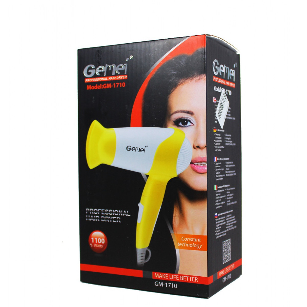 Վարսահարդարիչ Gemei GM-1710, изображение 3