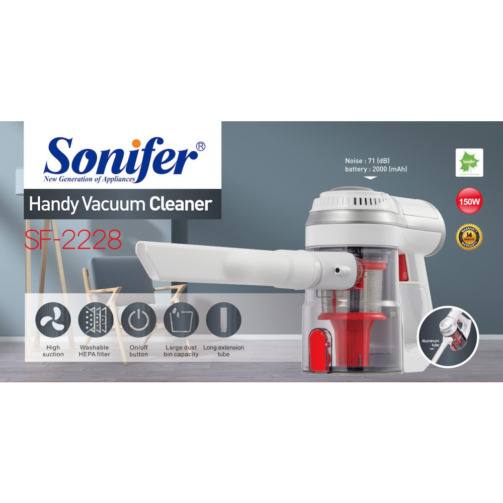 Անլար Փոշեկուլ SONIFER SF-2228, изображение 4