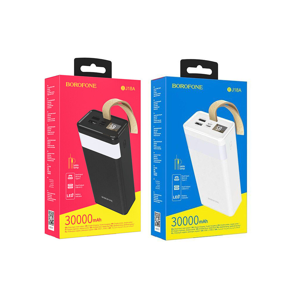 Հեռախոսի Լիցքավորիչ BOROFONE BJ18A 30000mAh, изображение 5