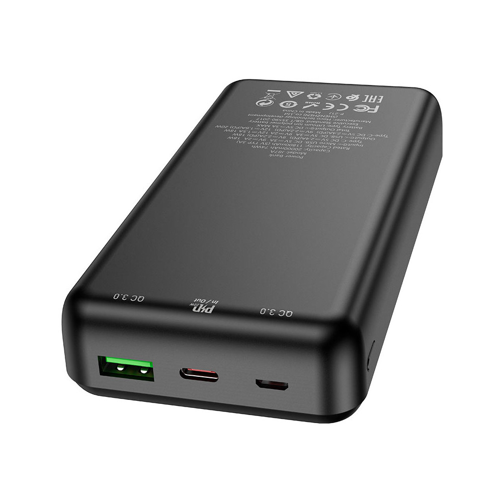 Հեռախոսի Լիցքավորիչ Power Bank HOCO J87A 20000mAh (QC3.0+PD3.0), изображение 4