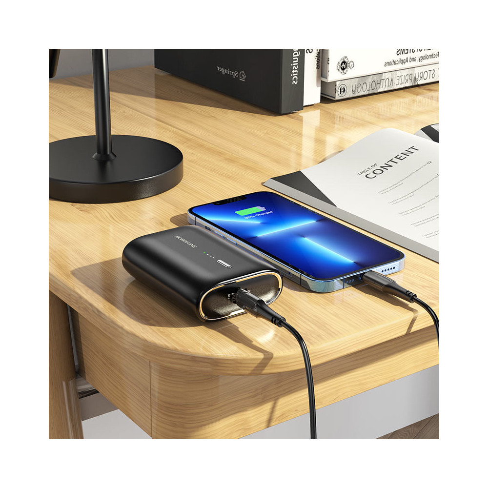 Հեռախոսի Լիցքավորիչ Power Bank BOROFONE BJ21 10000mAh (QC3.0+PD), изображение 5