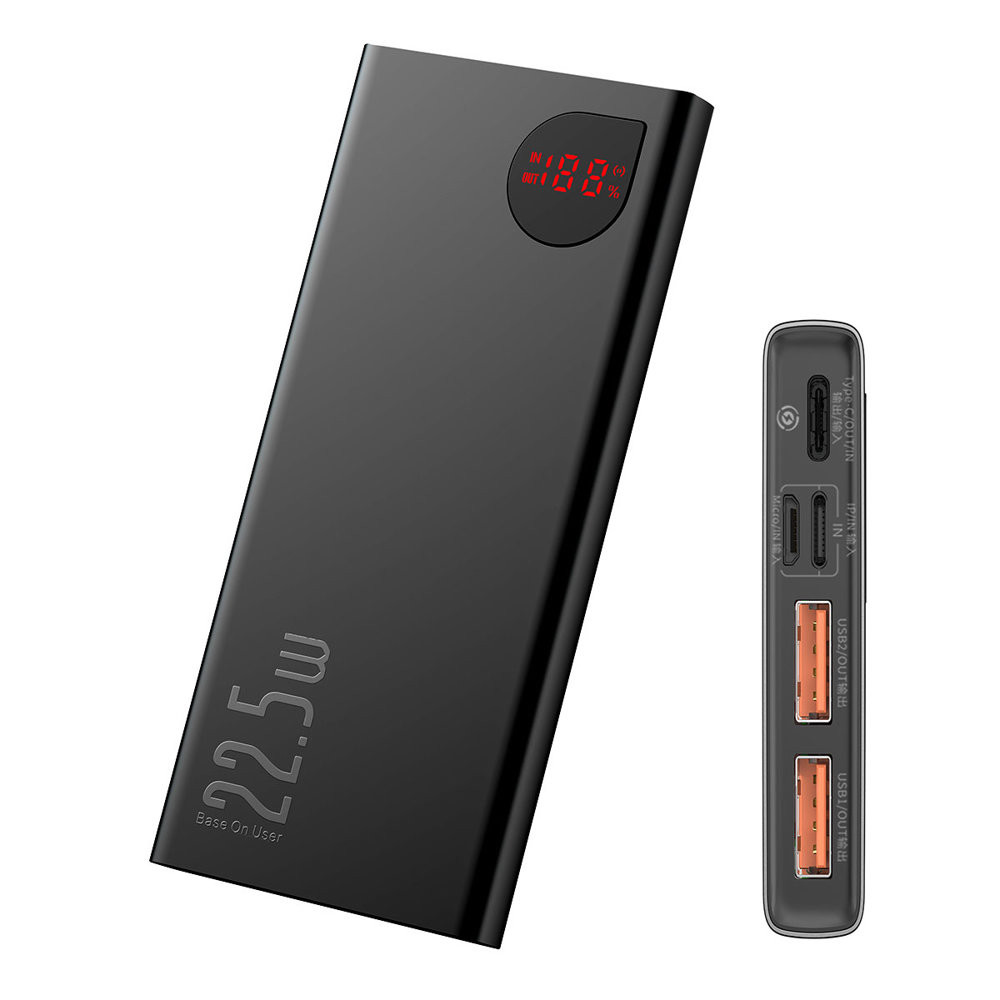 Հեռախոսի Լիցքավորիչ Power Bank BASEUS PPAD000001 10000mAh (22.5W)