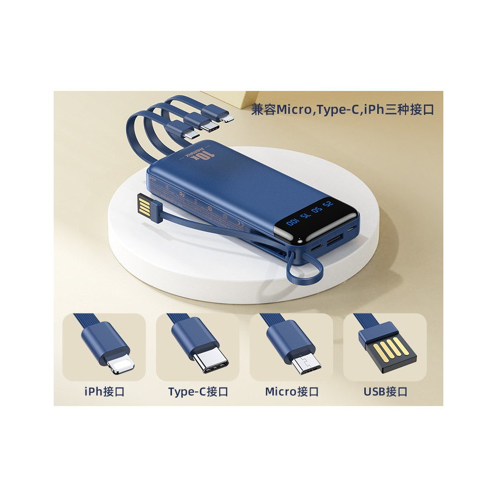 Հեռախոսի Լիցքավորիչ Power Bank REMAX RPP-86 10000mAh, изображение 5