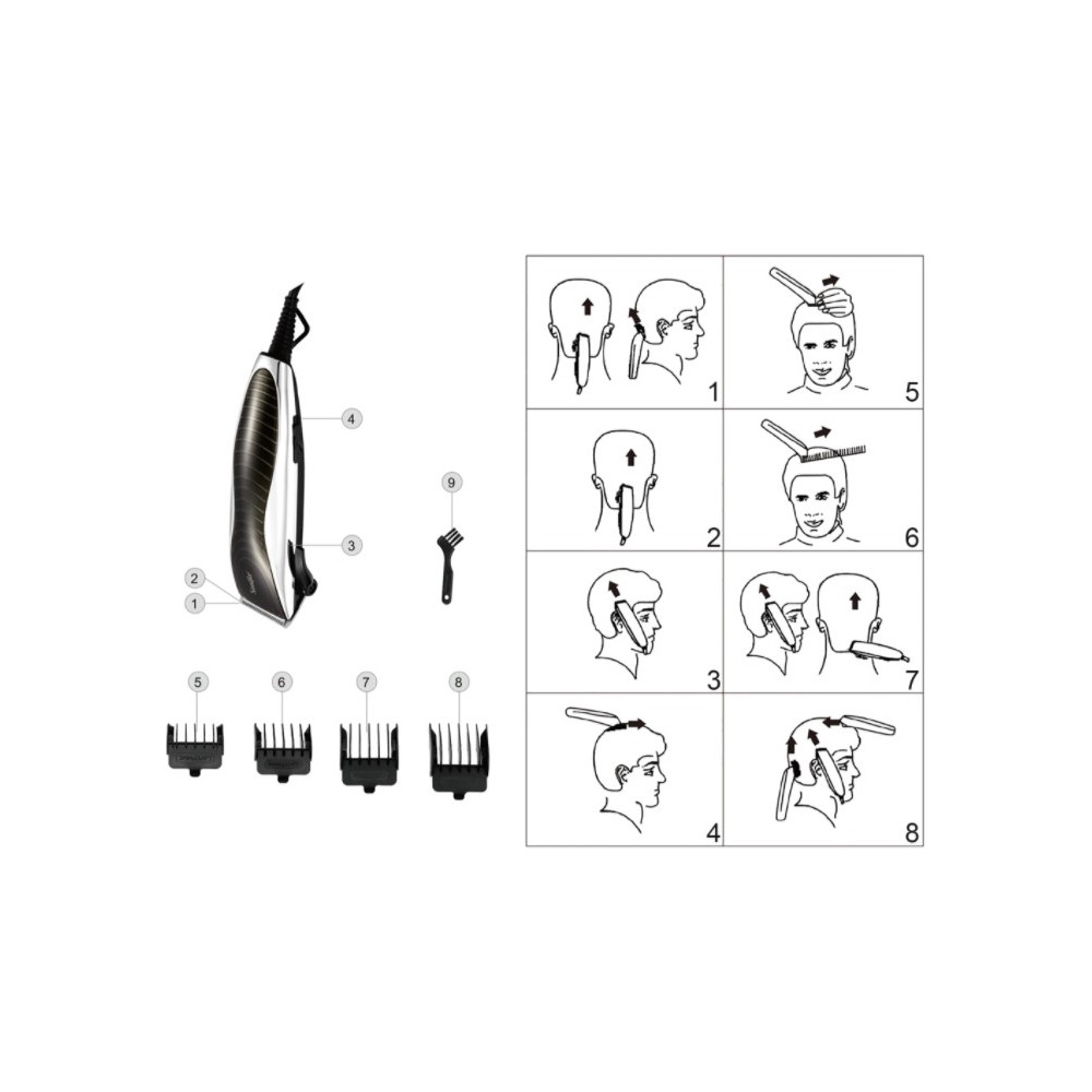 Մազ կտրող սարք SONIFER SF-9538, изображение 4