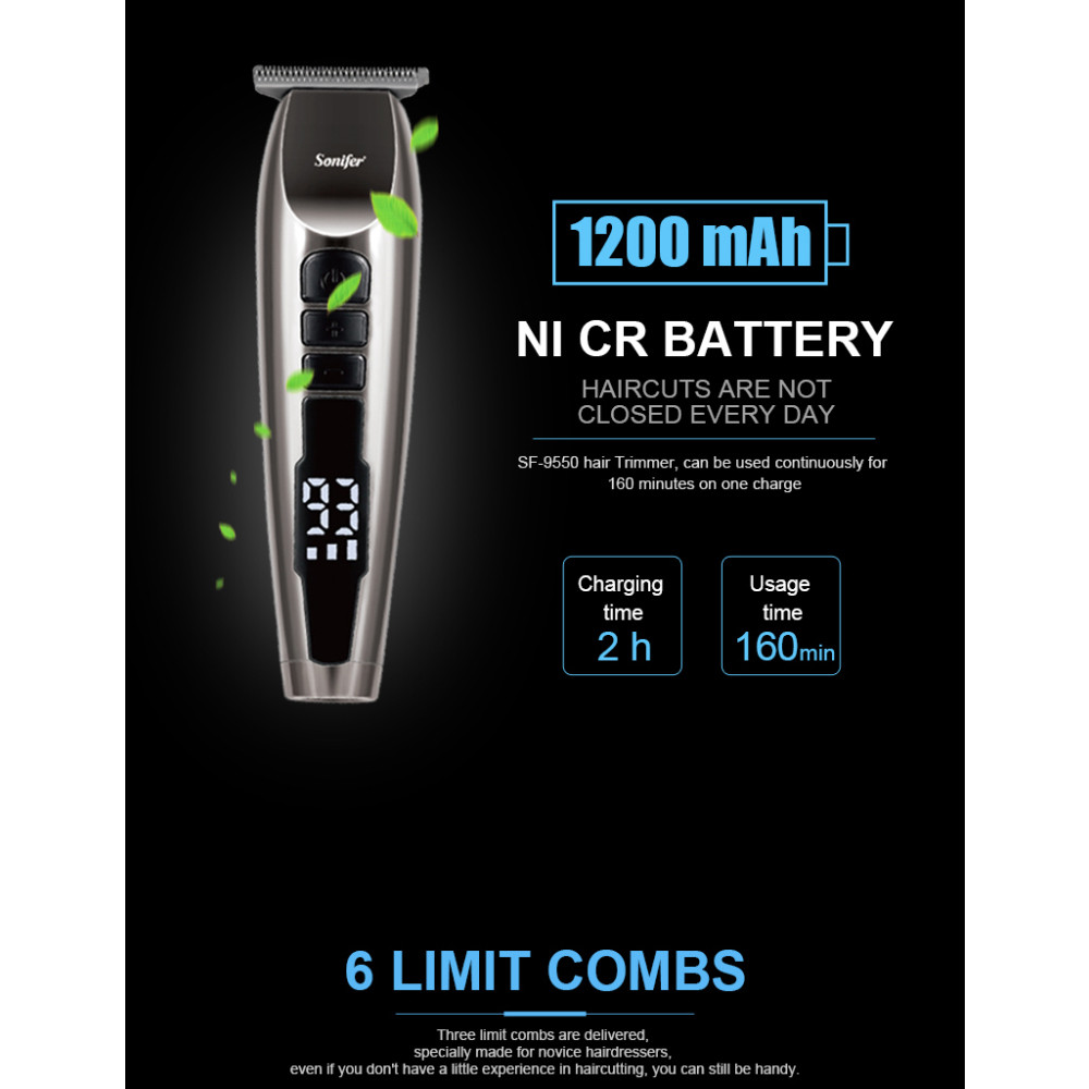 Մազ կտրող սարք SONIFER SF-9550, изображение 3