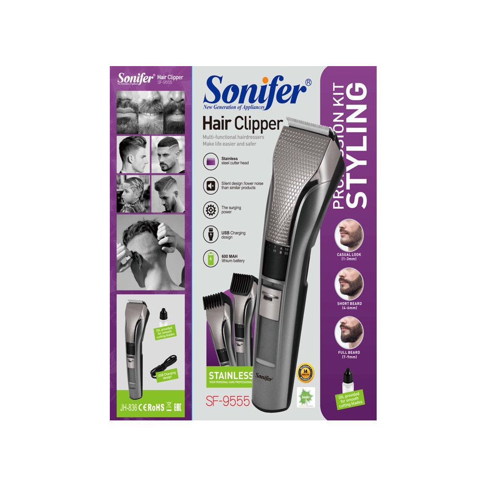 Մազ կտրող սարք SONIFER SF-9555, изображение 2