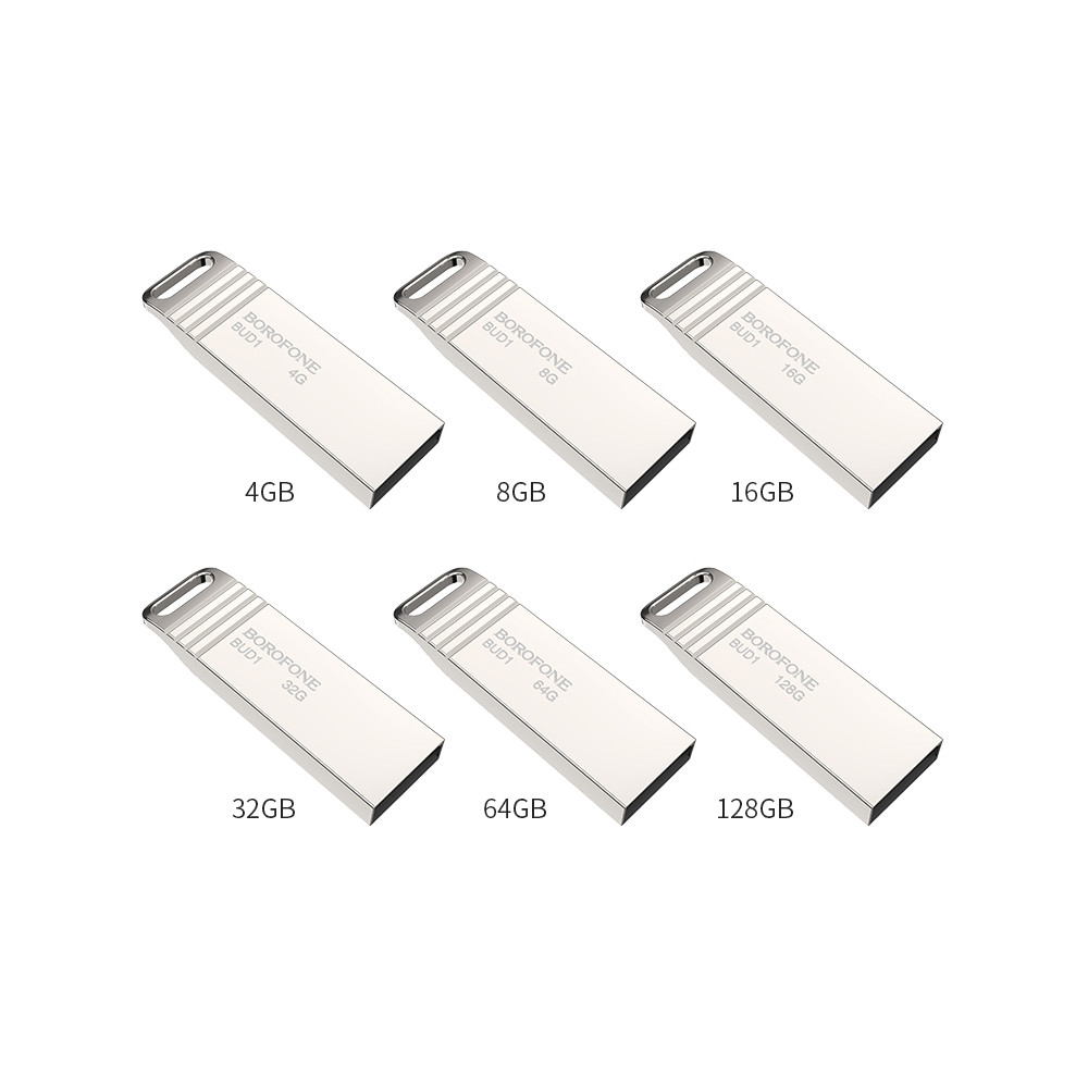USB Ֆլեշ Կրիչ BOROFONE BUD1 4GB/8GB/16GB/32GB/64GB/128GB, изображение 4