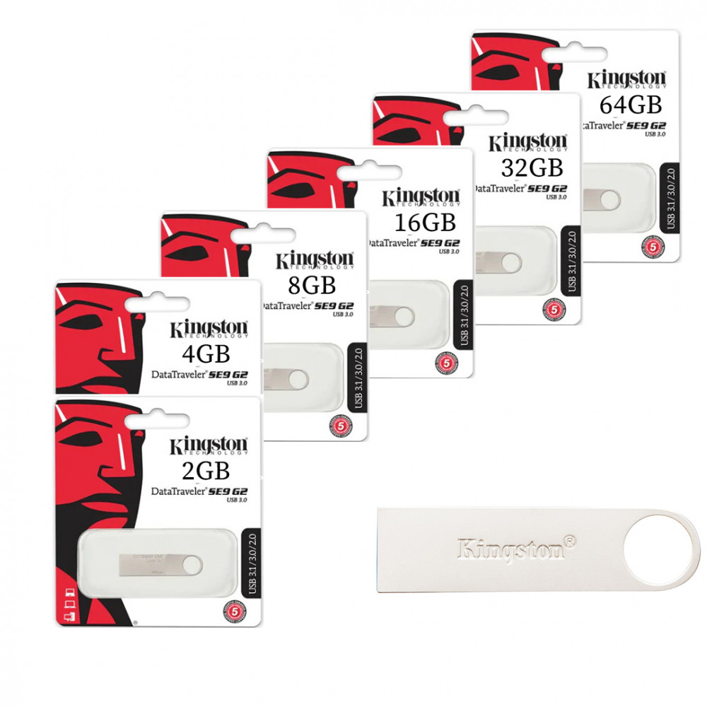 USB Ֆլեշ Կրիչ |Kingston SE9 G2 |2GB/4GB/8GB/16GB/32GB/64GB, изображение 4