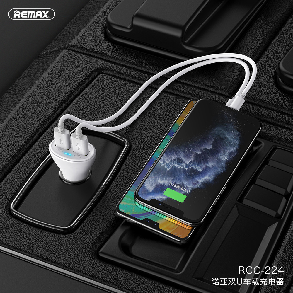 Ավտոմեքենայի Լիցքավորիչ|REMAX RCC-224, изображение 2