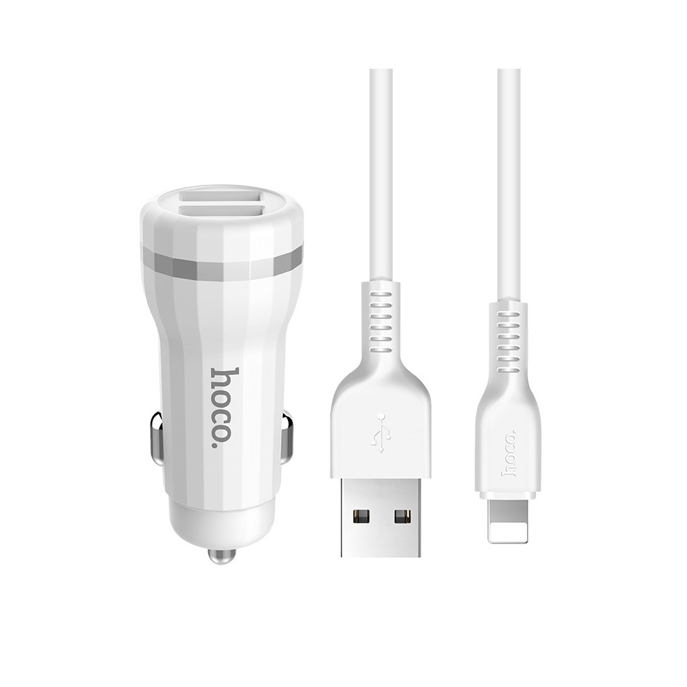 Ավտոմեքենայի Լիցքավորիչ և Լար |HOCO Z27|Micro USB/Lightning/Type-C, изображение 4