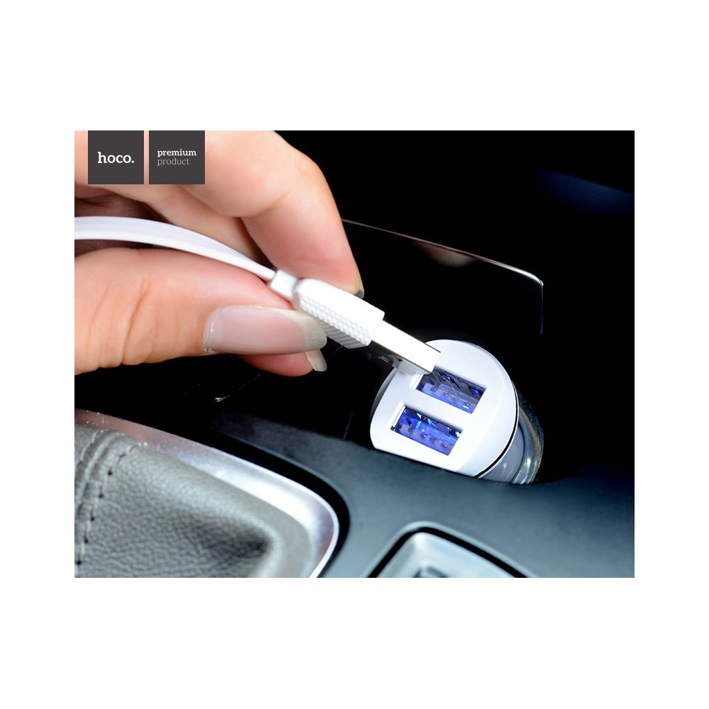 Ավտոմեքենայի Լիցքավորիչ և Լար |HOCO Z1|Micro USB/Lightning, изображение 9