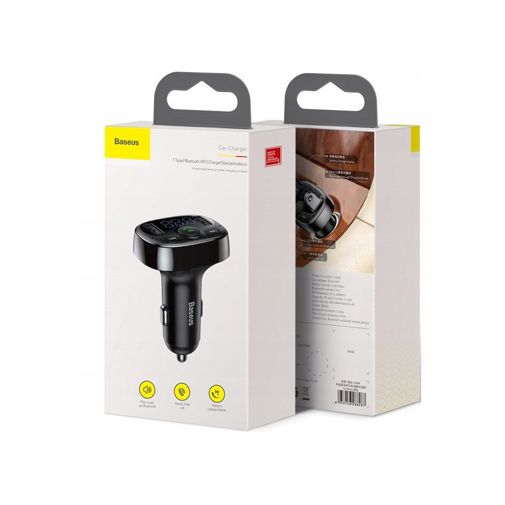 FM Մոդուլյատոր և Լիցքավորիչ | BASEUS CCTM-01, изображение 8