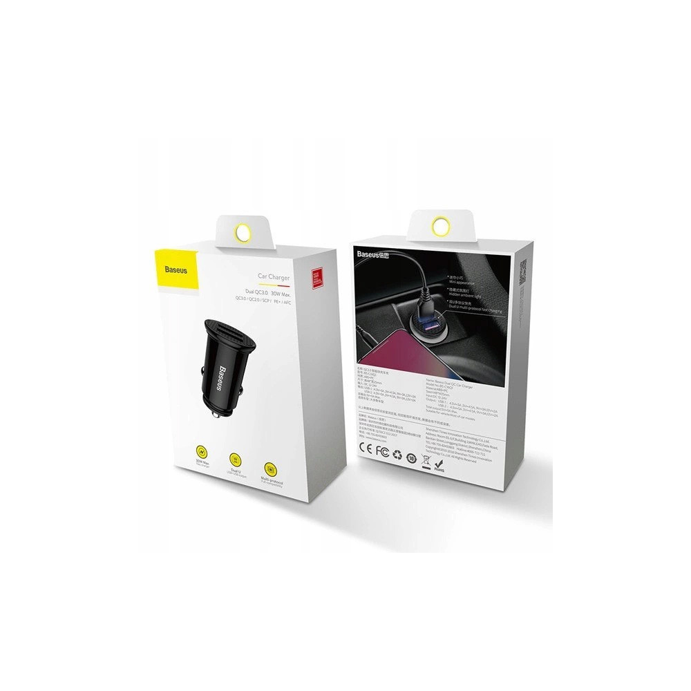Ավտոմեքենայի Լիցքավորիչ|BASEUS CCALL-YD01 |QC3.0, изображение 8