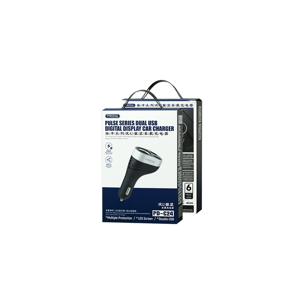 Ավտոմեքենայի Լիցքավորիչ|PRODA PD-C24, изображение 5