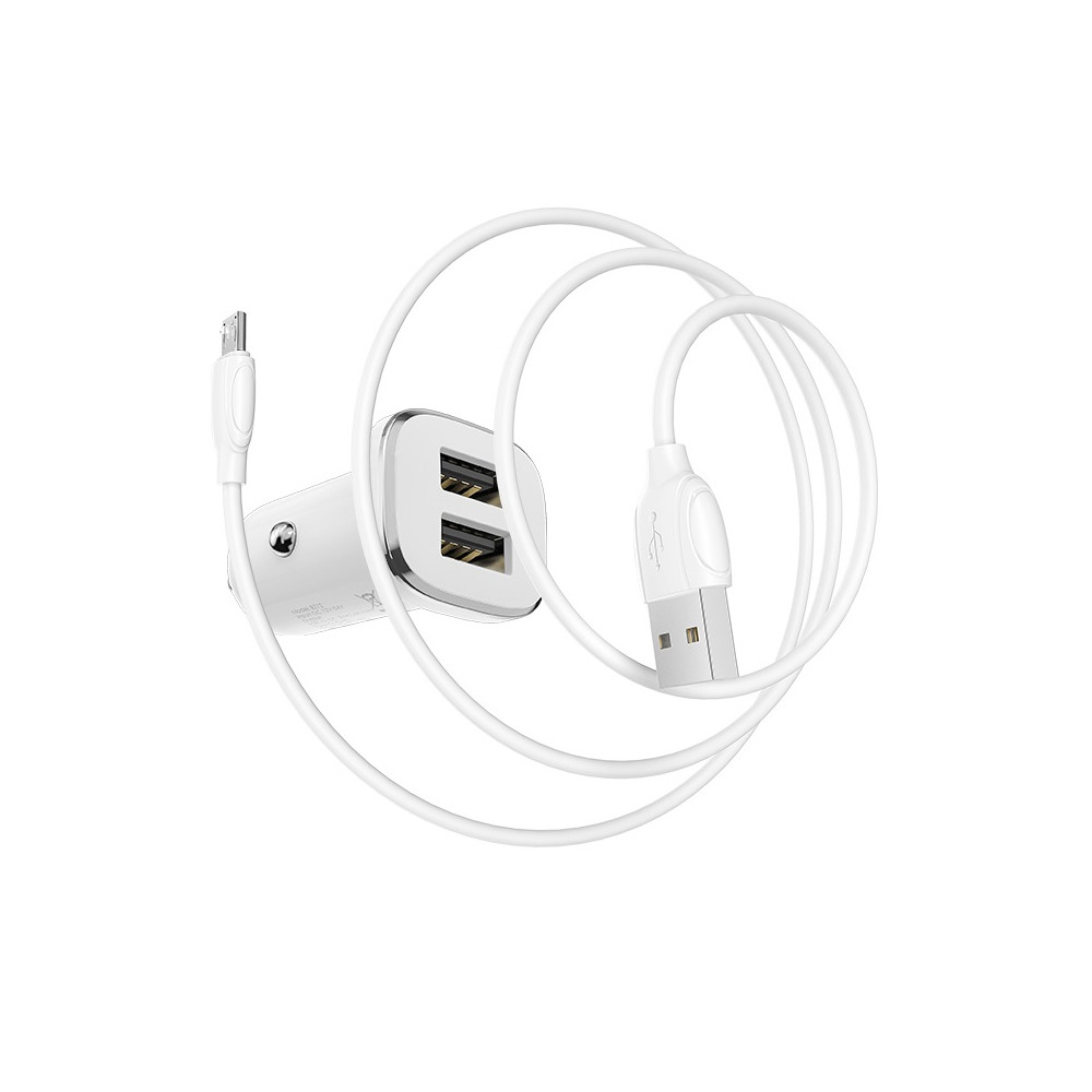 Ավտոմեքենայի Լիցքավորիչ և Լար|BOROFONE BZ12|Micro USB/Lightning/Type-C, изображение 6