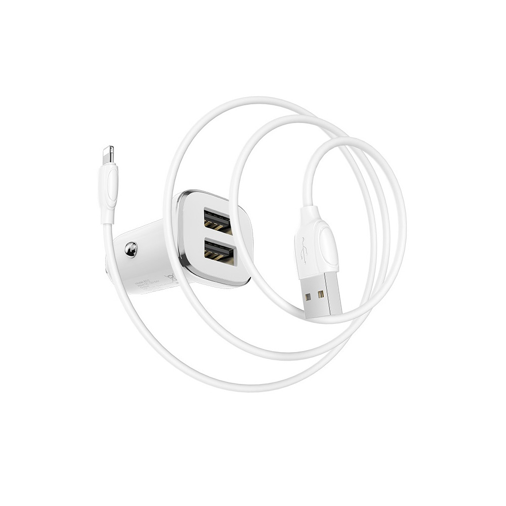 Ավտոմեքենայի Լիցքավորիչ և Լար|BOROFONE BZ12|Micro USB/Lightning/Type-C, изображение 7