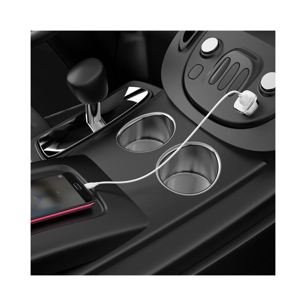 Ավտոմեքենայի Լիցքավորիչ և Լար|BOROFONE BZ12A|Micro USB/Type-C (QC3.0), изображение 9