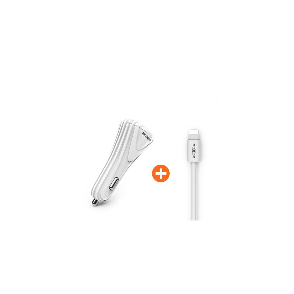 Ավտոմեքենայի Լիցքավորիչ և Լար |MOXOM KC-06|Micro USB/Lightning, изображение 2