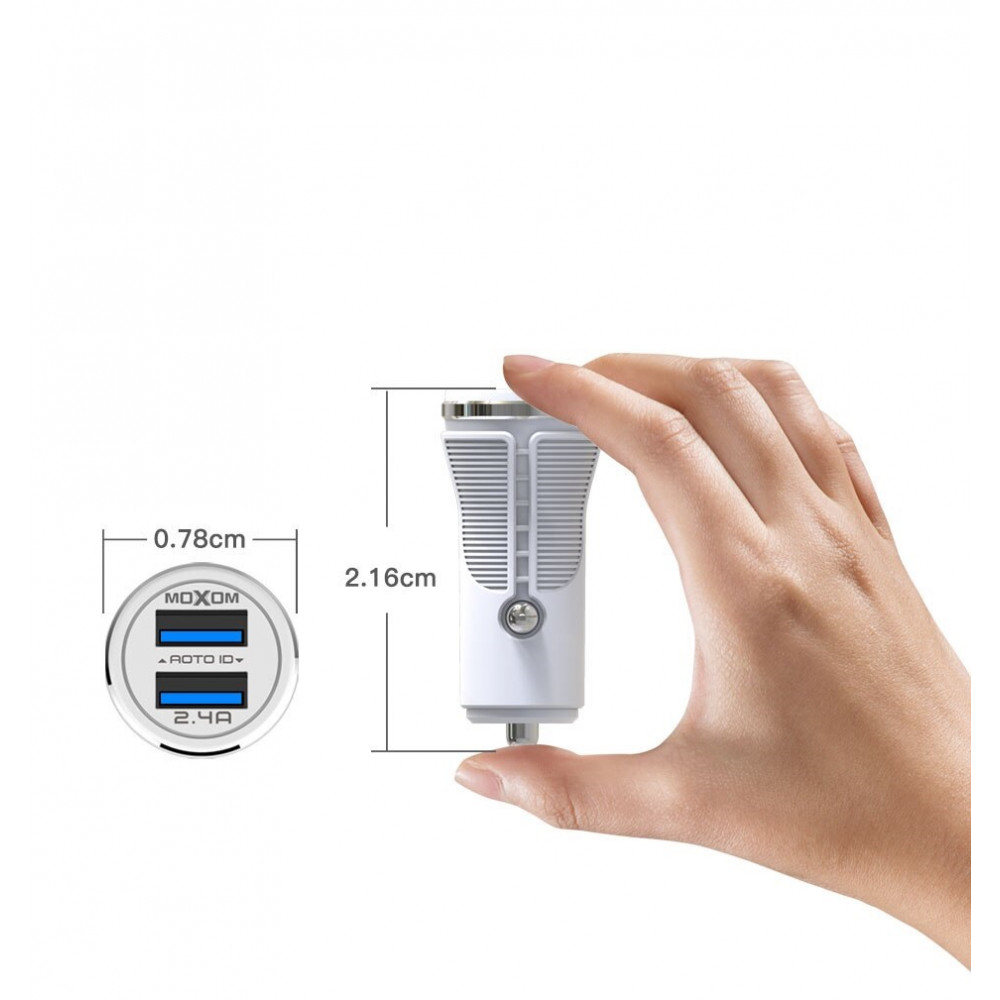 Ավտոմեքենայի Լիցքավորիչ և Լար |MOXOM KC-11|Micro USB/Lightning, изображение 5