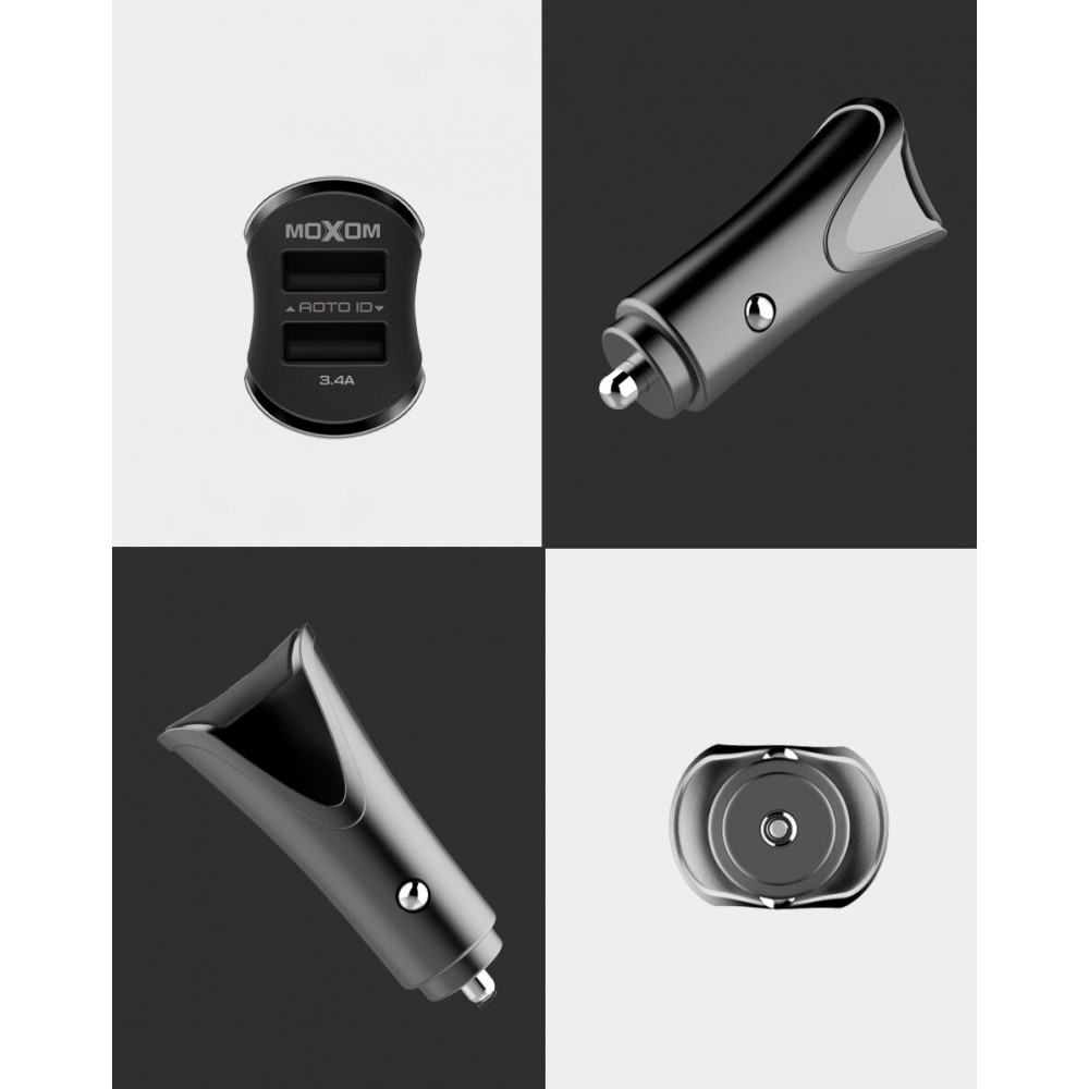 Ավտոմեքենայի Լիցքավորիչ և Լար |MOXOM KC-12|Micro USB/Lightning/Type-C, изображение 7