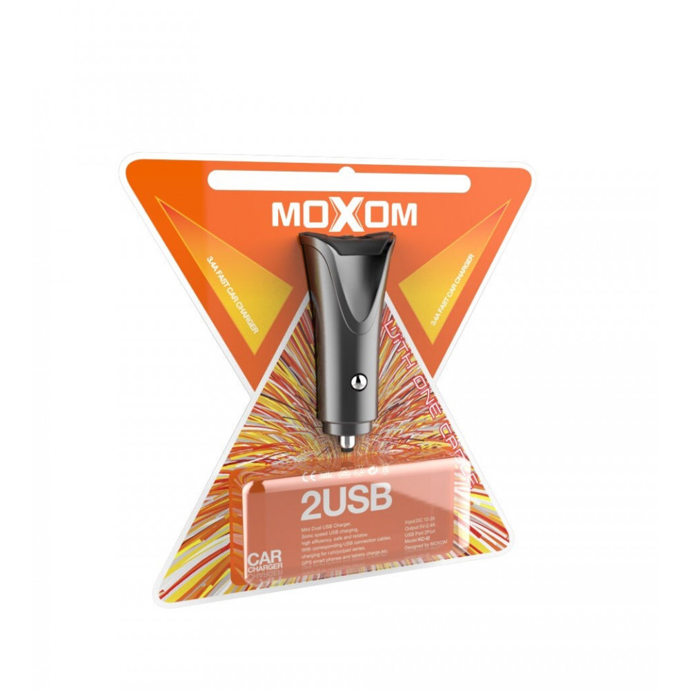 Ավտոմեքենայի Լիցքավորիչ և Լար |MOXOM KC-12|Micro USB/Lightning/Type-C, изображение 8