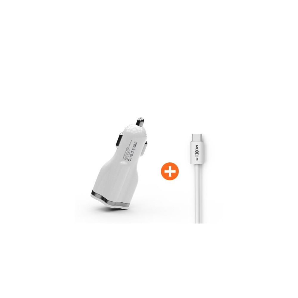 Ավտոմեքենայի Լիցքավորիչ և Լար |MOXOM KC-15|Micro USB/Lightning/Type-C, изображение 3