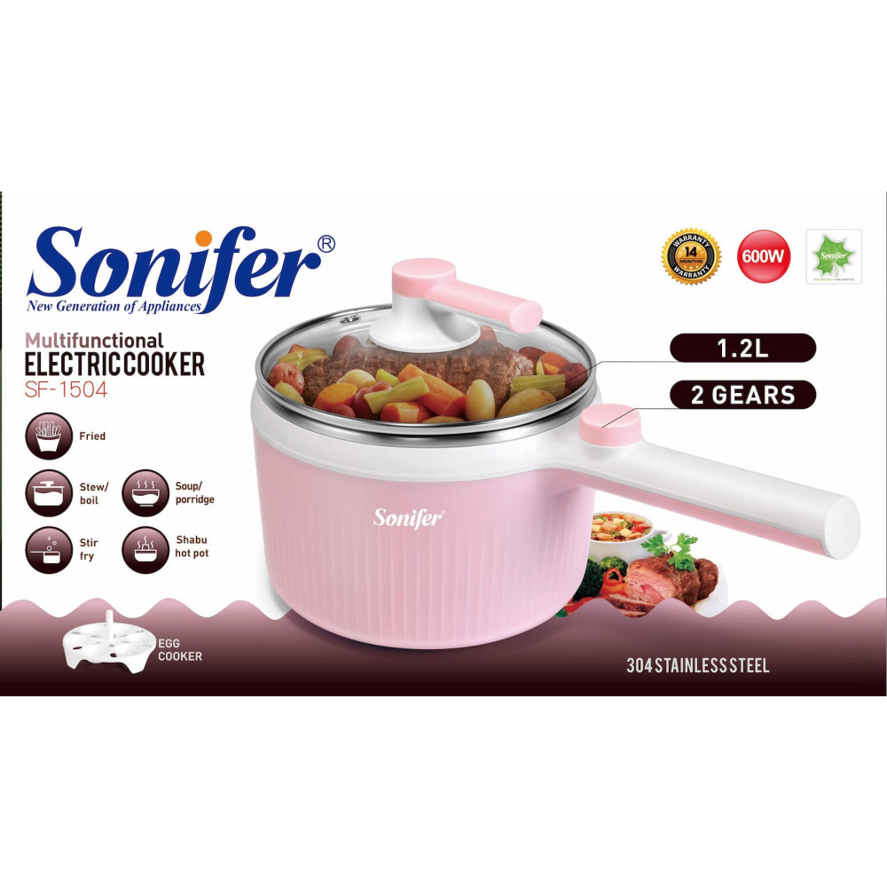 Բազմաֆունկցիոնալ էլեկտրական կաթսա Sonifer SF- 1504, изображение 4