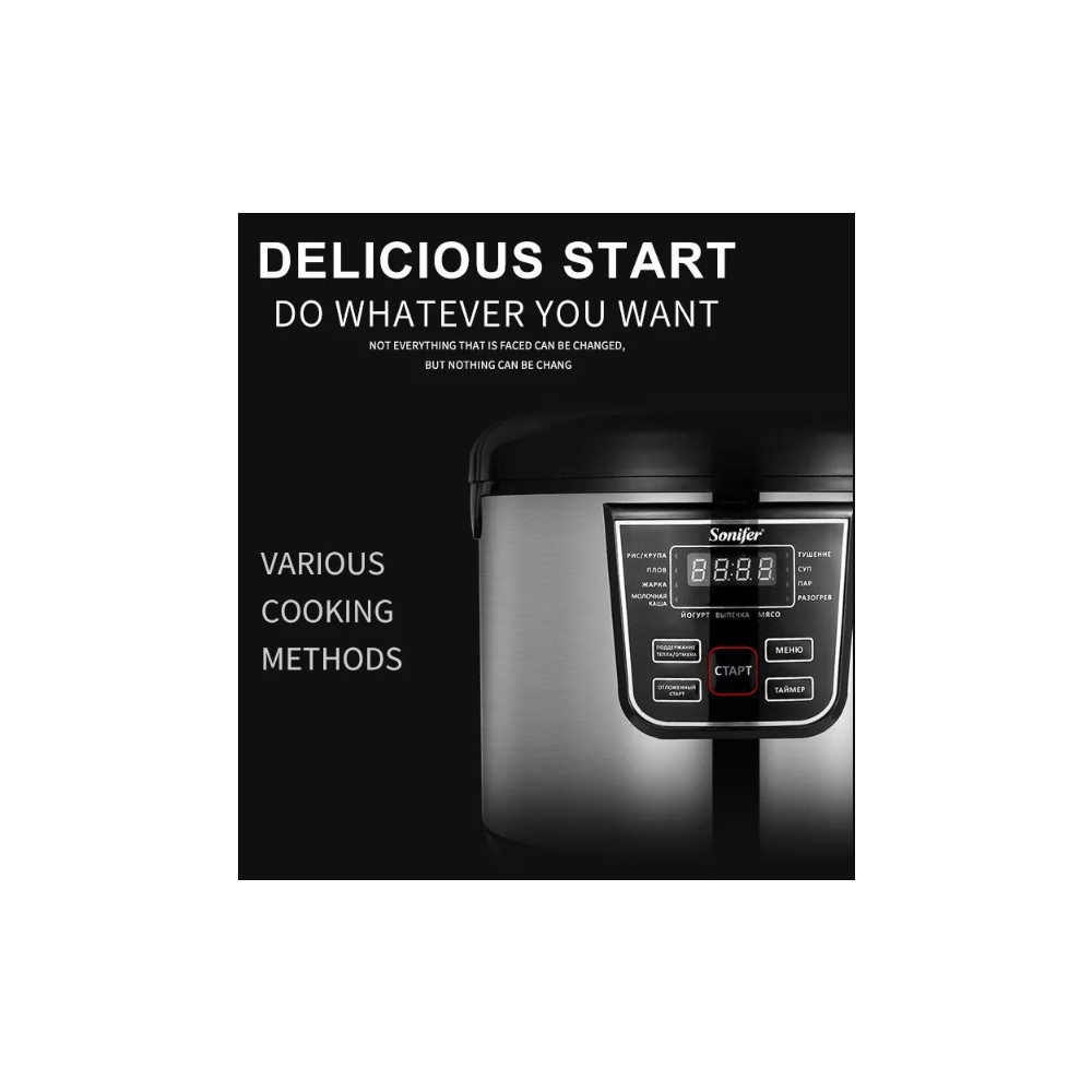 Էլեկտրական ճնշման կաթսա Sonifer SF- 4012, изображение 3