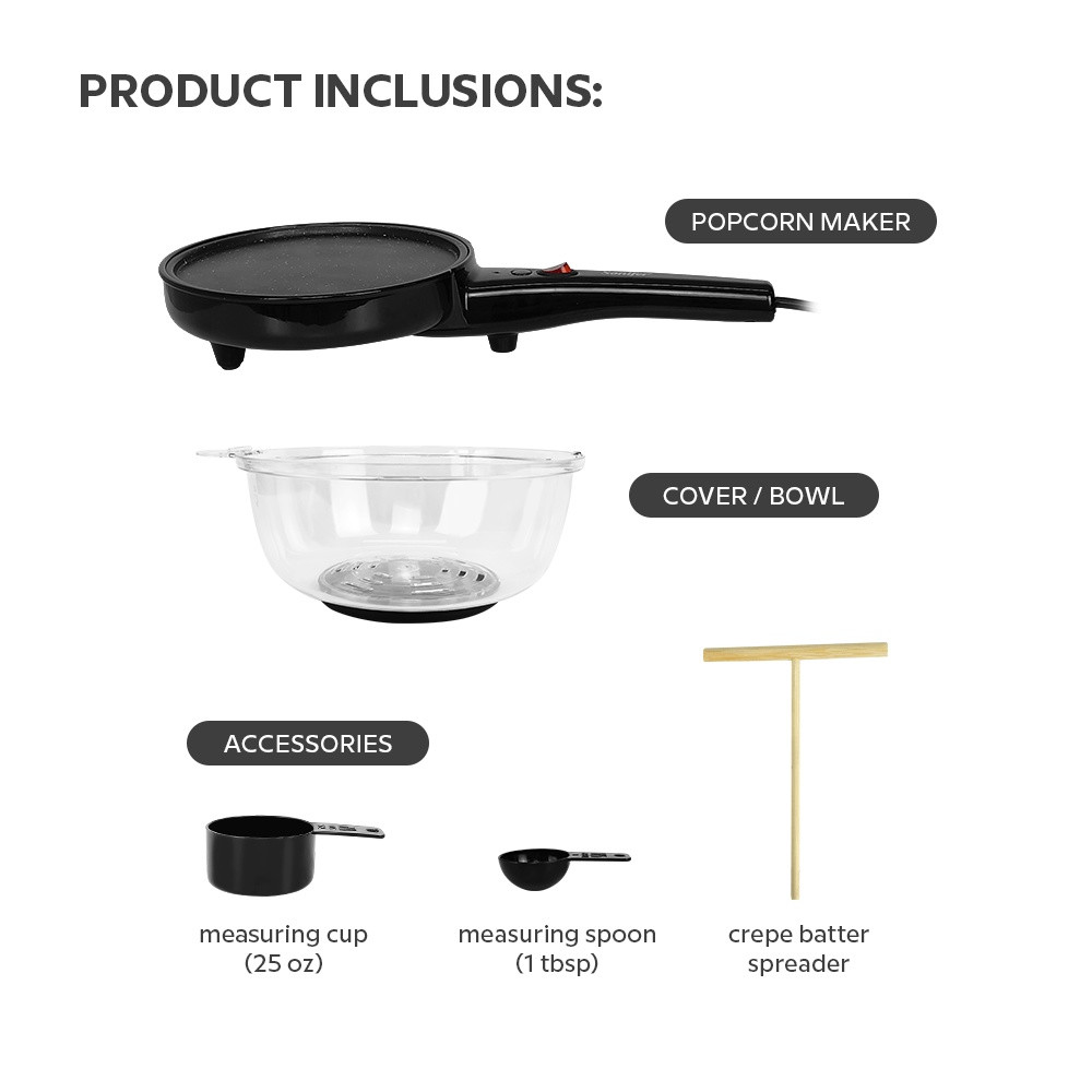 Պոպկորն պատրաստող սարք 3-ը 1-ում SONIFER SF-3046, изображение 6