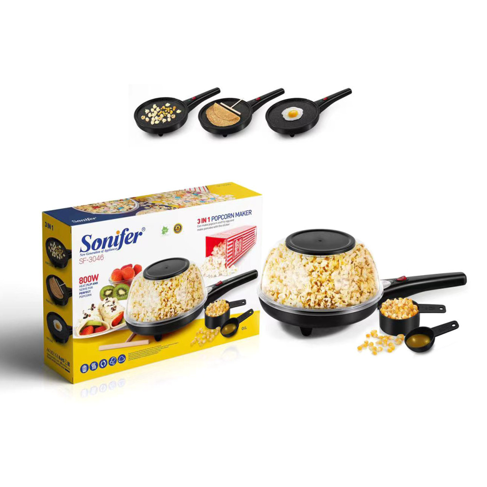 Պոպկորն պատրաստող սարք 3-ը 1-ում SONIFER SF-3046, изображение 8