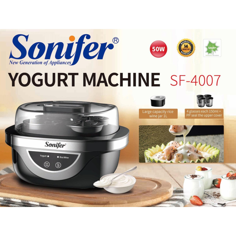 Յոգուրտ պատրաստող սարք Sonifer SF-4007, изображение 2