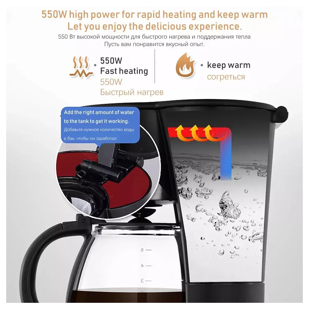 Սուրճ Պատրաստող Սարք SONIFER SF-3532, изображение 3