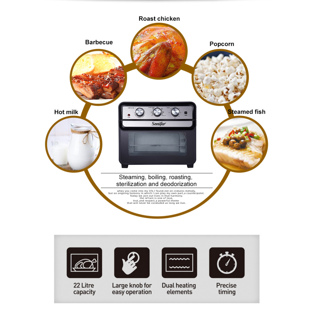 Էլեկտրական Վառարան SONIFER SF-4018, изображение 4