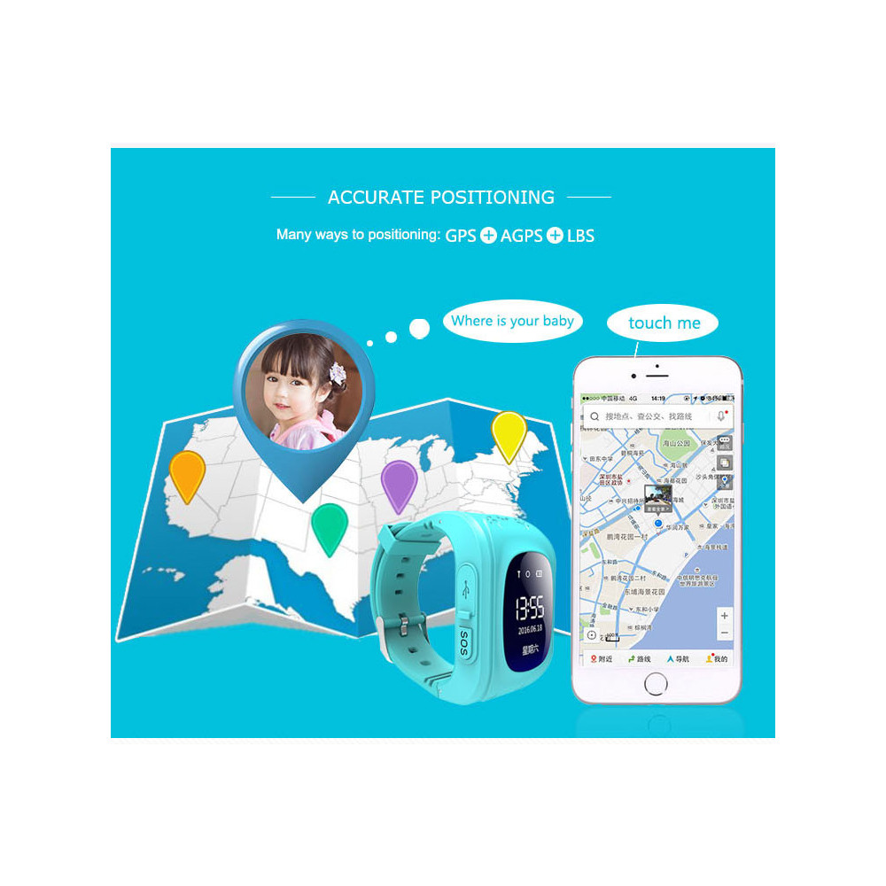 Մանկական Խելացի Ժամացույց Q50, изображение 11