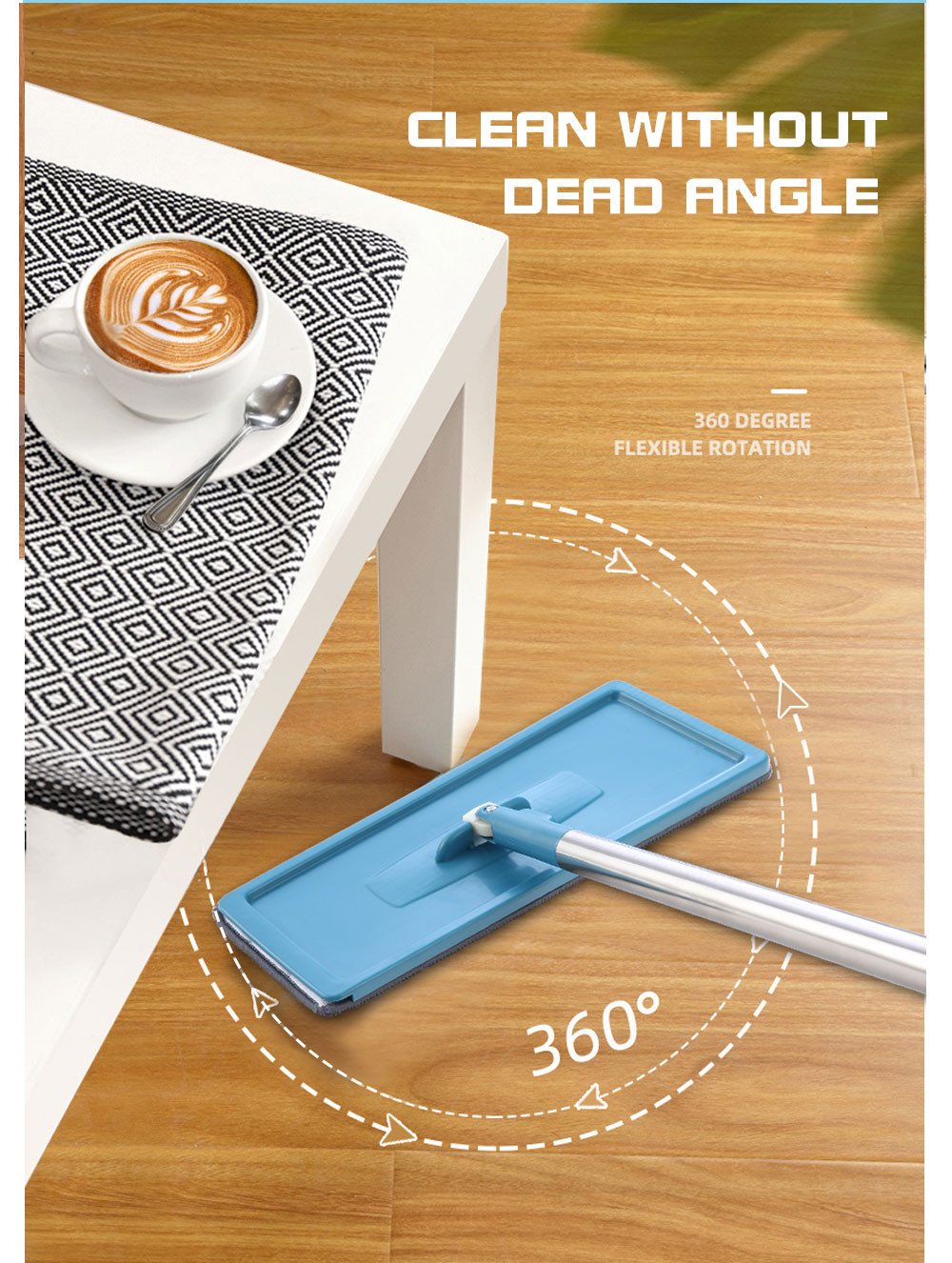 Շվաբրա դույլով ինքնամաքրվող 3-5 լիտր ջրի տարայով, изображение 2