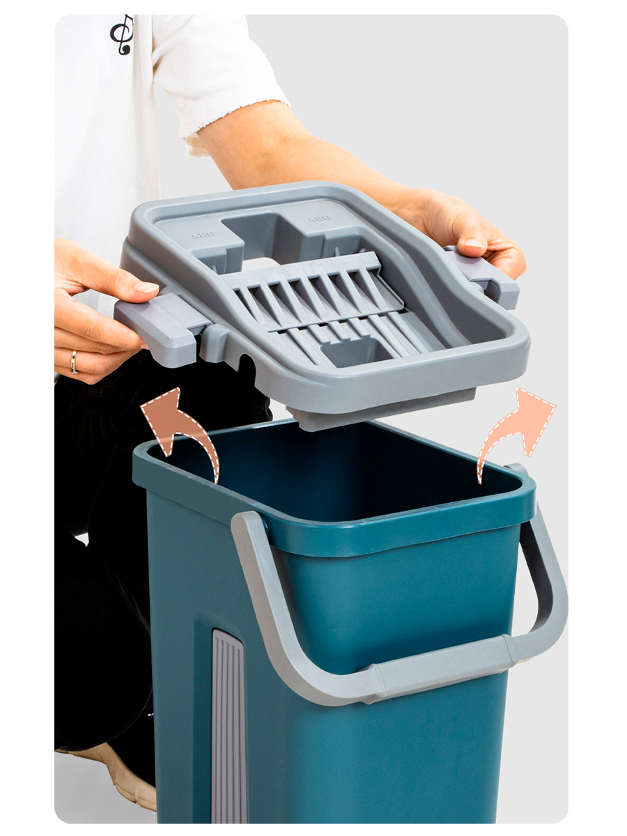 Շվաբրա դույլով ինքնամաքրվող 7-8 լիտր ջրի տարայով, изображение 6