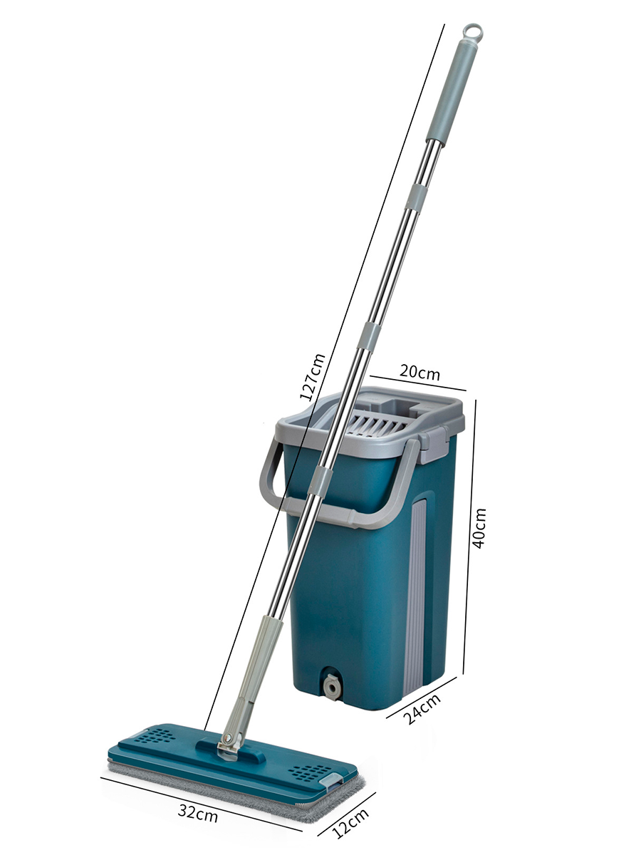 Շվաբրա դույլով ինքնամաքրվող 7-8 լիտր ջրի տարայով, изображение 9