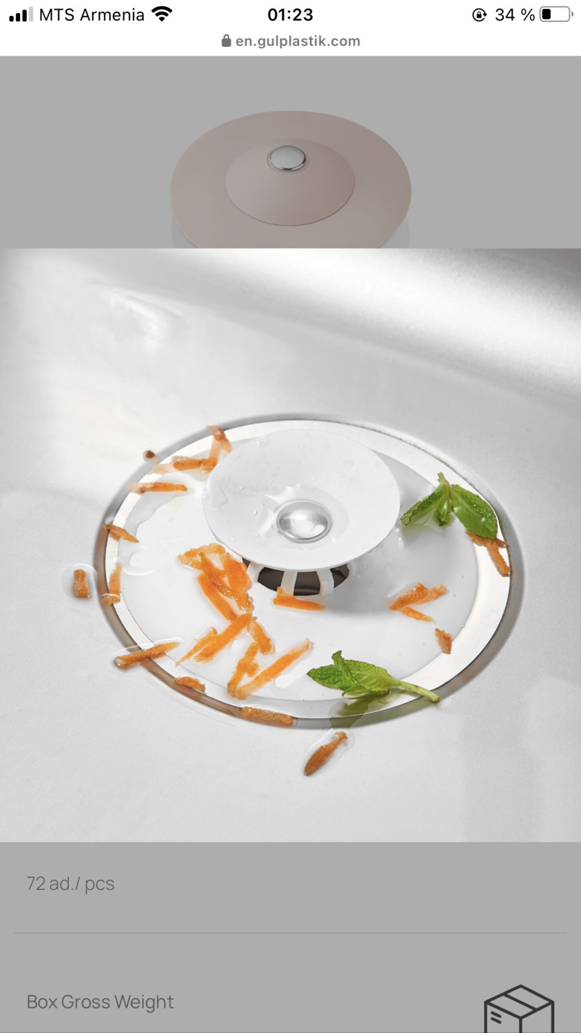 Լվացարանի սիլիկոնե փական, изображение 16