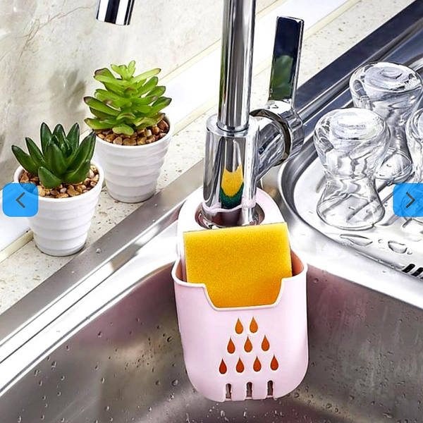 Լվացարանի սիլիկոնե սպունգի կախիչ, изображение 7