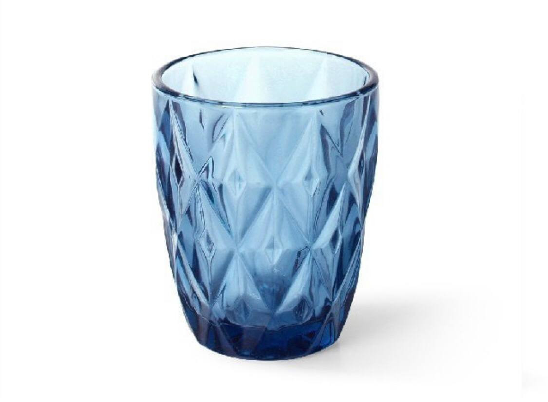 6 հատ Հյութի ապակյա բաժակ գունավոր 270մլ, изображение 4