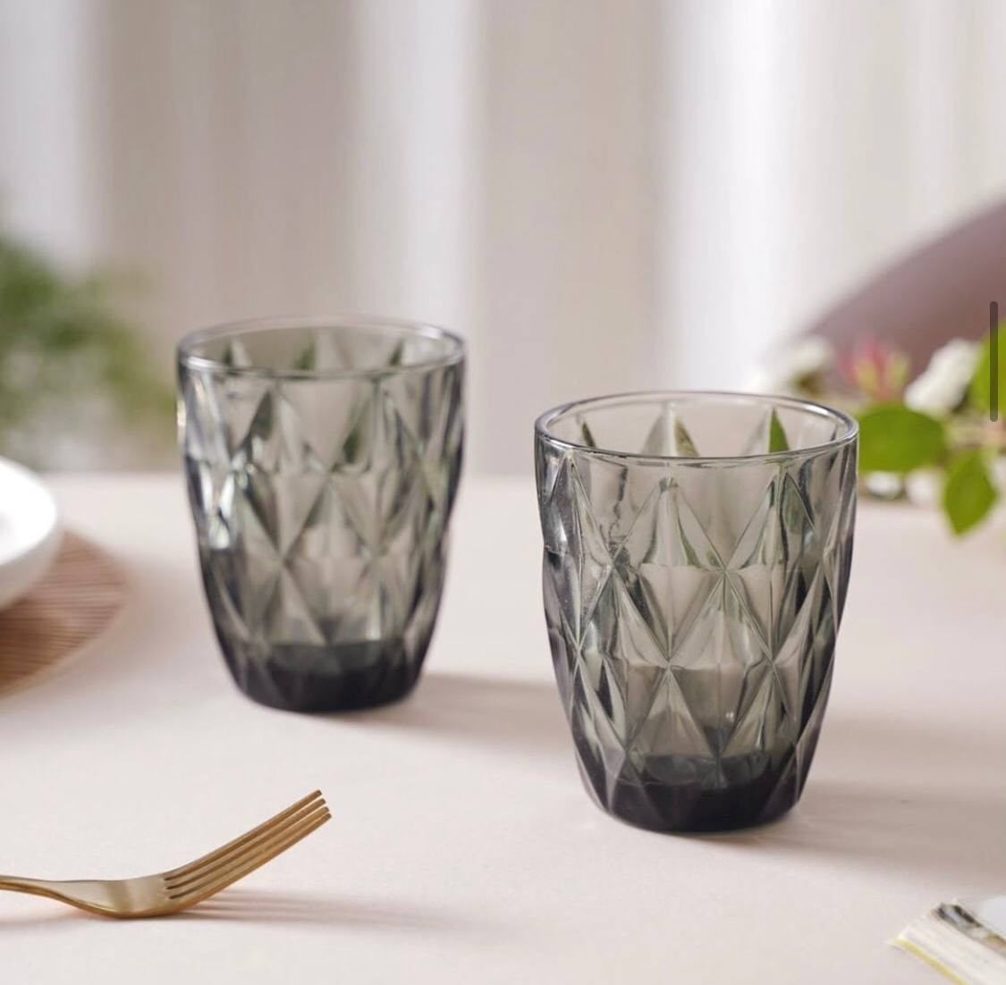 6 հատ Հյութի ապակյա բաժակ գունավոր 270մլ, изображение 5