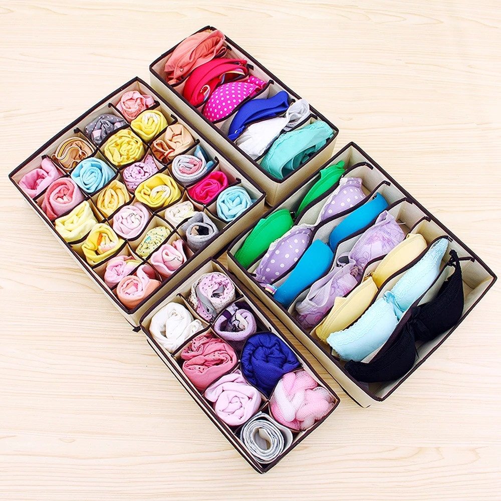 Կտորե դարակաշարների 4 հավաքածու, изображение 5