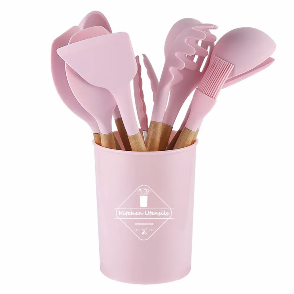 Սիլիկոնե գդալների հավաքածու 12 կտոր, изображение 2