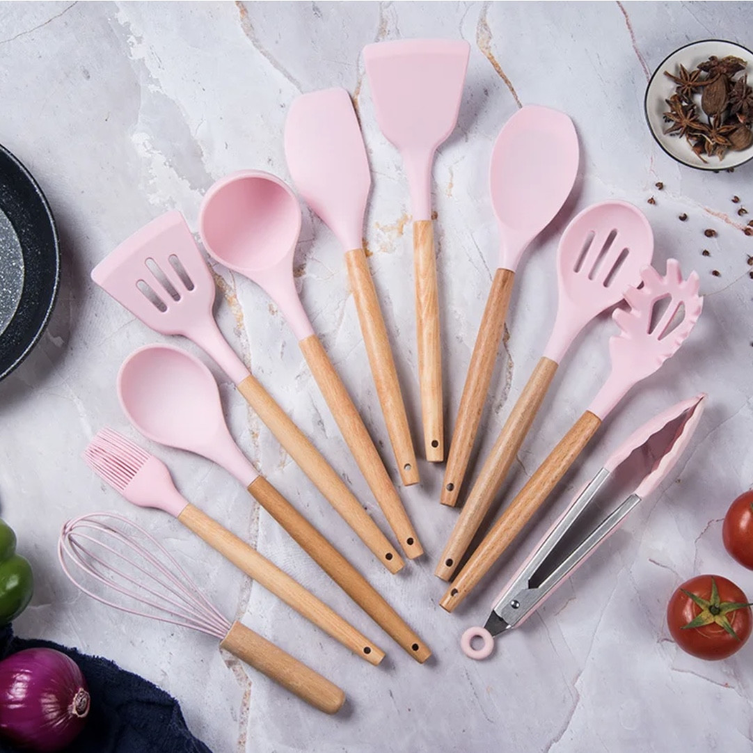 Սիլիկոնե գդալների հավաքածու 12 կտոր, изображение 4