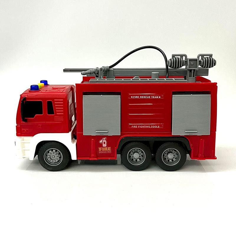 Ջուր փչող հրշեջ Fire Truck Toy-ը ձայնով և լույսով