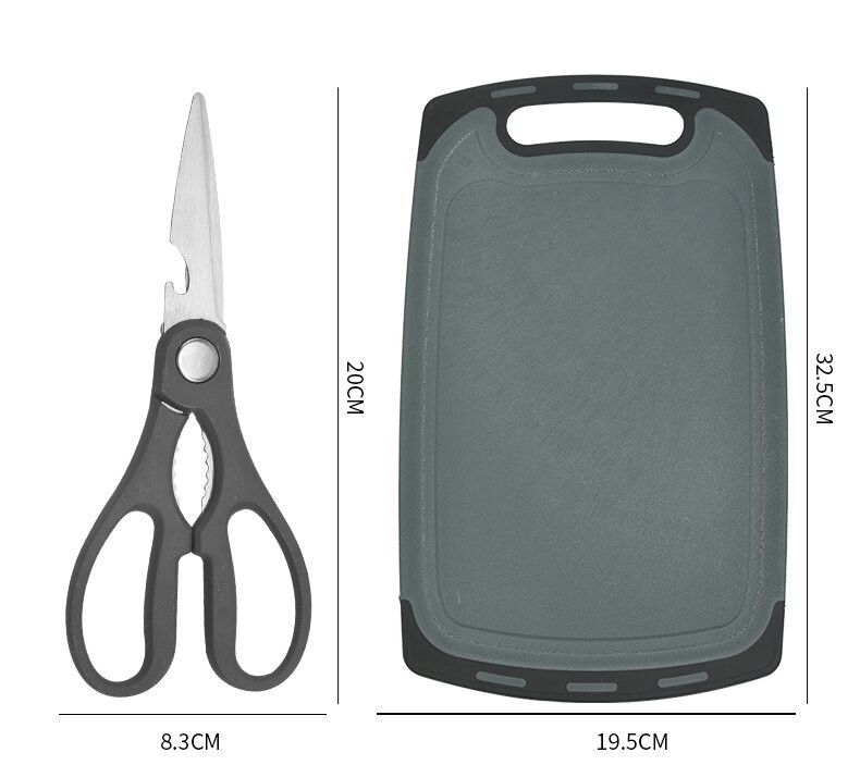 Սիլիկոնե գդալների և դանակների հավաքածու 19 կտոր, изображение 11