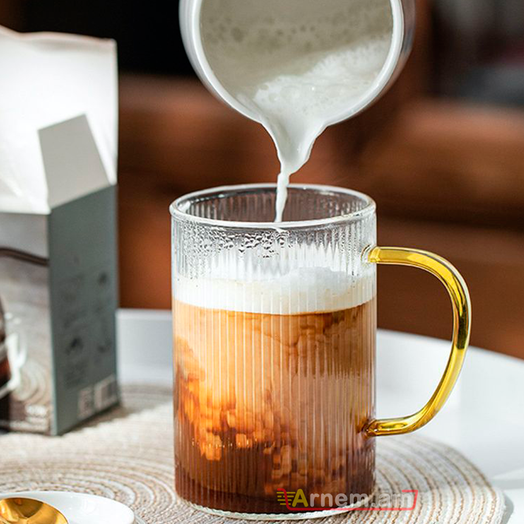 Ապակյա սուրճի բաժակներ 6 հատ, 130 մլ, изображение 2