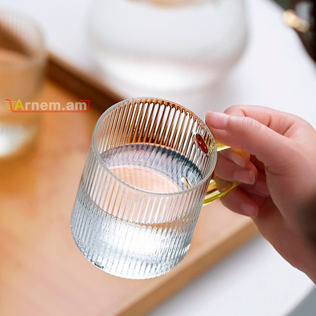 Ապակյա սուրճի բաժակներ 6 հատ, 130 մլ, изображение 4