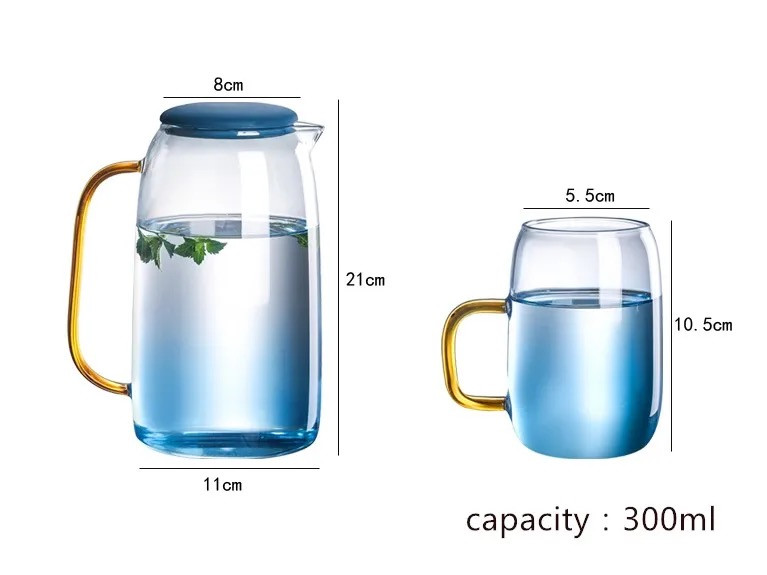 Հավաքածու ապակյա ՝ Գրաֆին և 4 բաժակներ, изображение 10