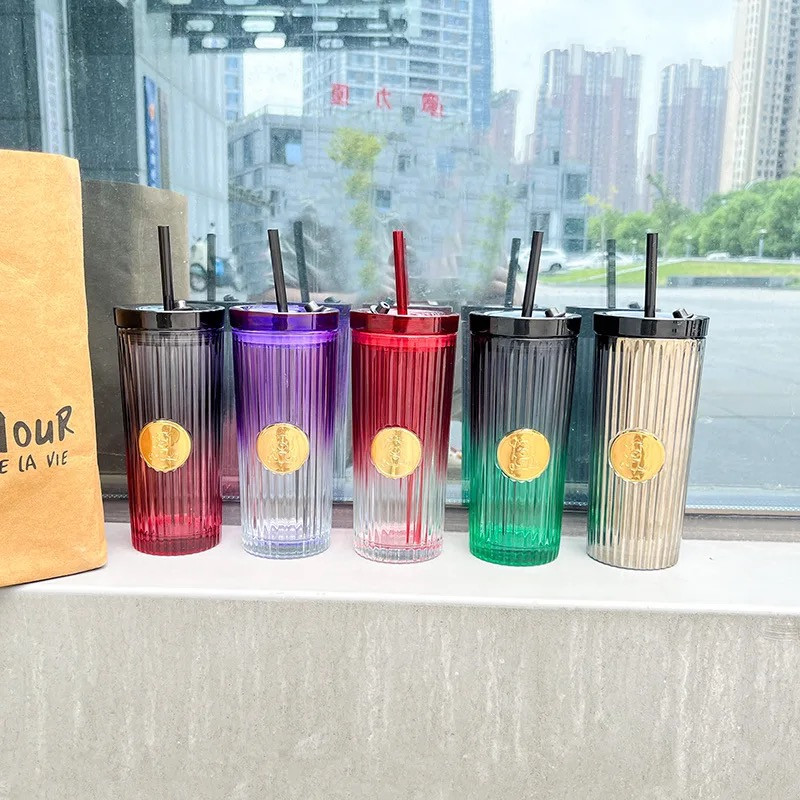 Ապակյա գունավոր բաժակներ՝ սուրճի, թեյի և ֆրեշի համար, изображение 5